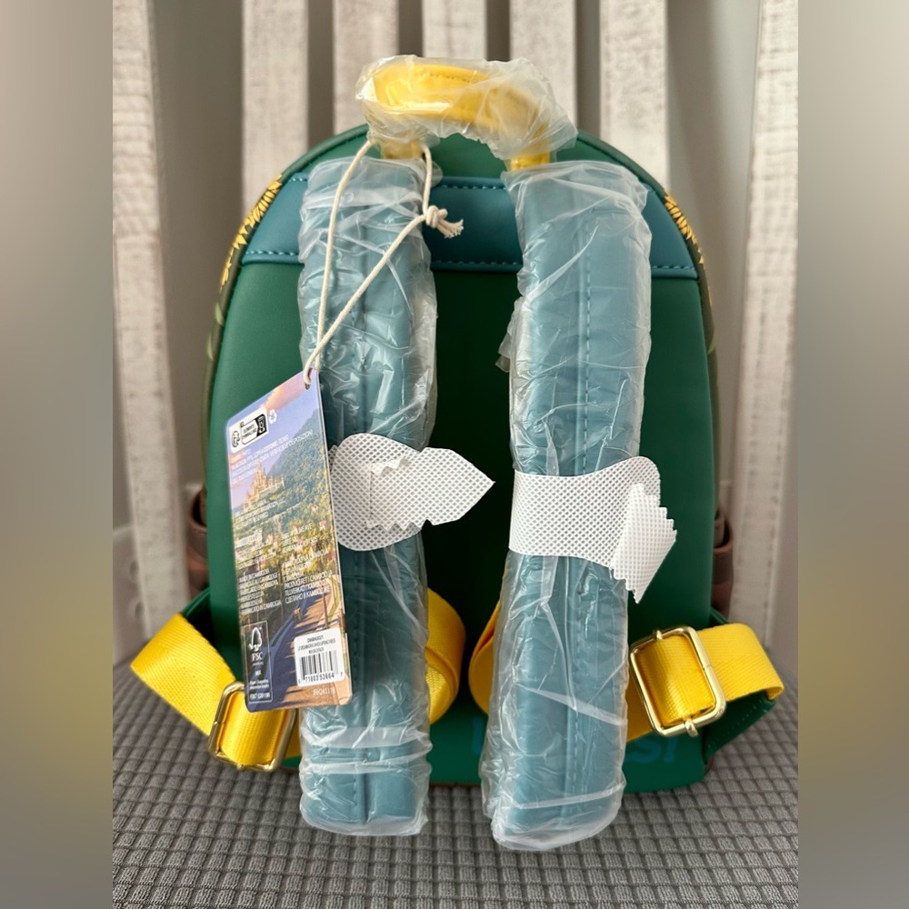 Loungefly Dreamworks Shrek & Donkey Sunflower Fields Mini Backpack & Wal… - Picture 5 of 13